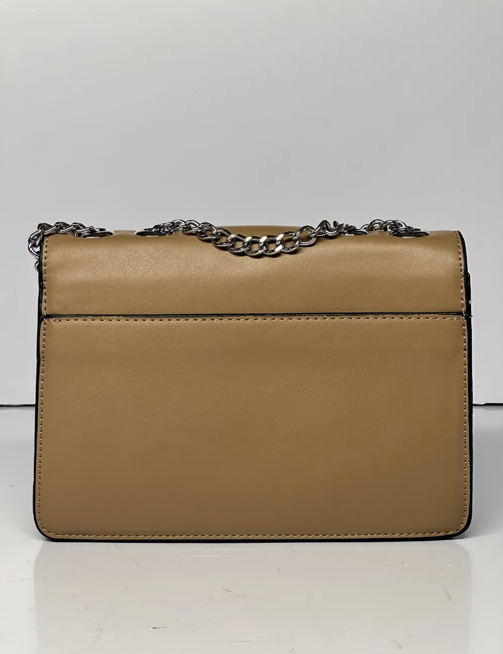 CK Handbag Unicolor with Silver Chain - Image 2